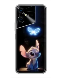 Чехол для TECNO POVA Neo 3 с картинкой «Сияющий Стич»