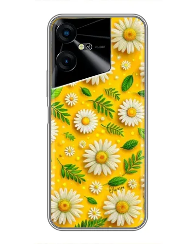 Чехол для TECNO POVA Neo 3 с картинкой «Ромашковое солнце»