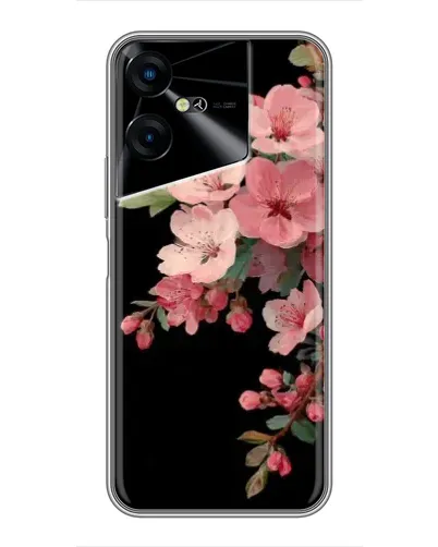 Чехол для TECNO POVA Neo 3 с картинкой «Розовая ветка сакуры»
