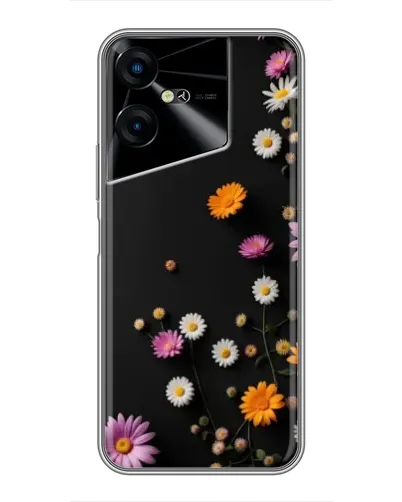 Чехол для TECNO POVA Neo 3 с картинкой «Цветочная композиция»