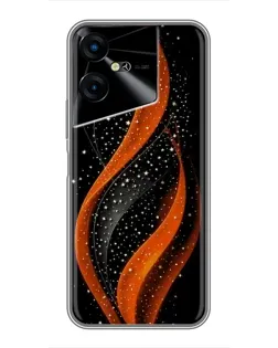 Чехол для TECNO POVA Neo 3 с картинкой «Огненная звездная волна» Чехол для TECNO POVA Neo 3 с картинкой «Огненная звездная волна»
