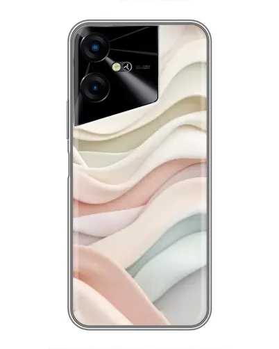 Чехол для TECNO POVA Neo 3 с картинкой «Пастельные нежные волны»