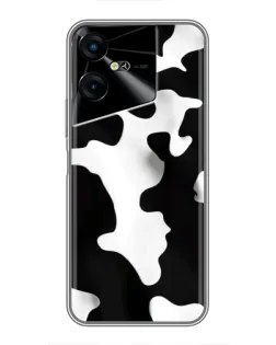 Чехол для TECNO POVA Neo 3 с картинкой «Черно-белое пятно»