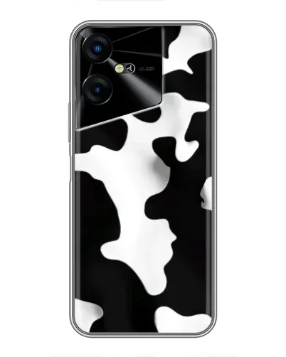 Чехол для TECNO POVA Neo 3 с картинкой «Черно-белое пятно»