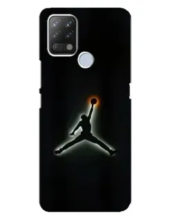 Чохол для TECNO Pova з картинкою «Jordan Gradient Logo»