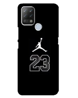 Чехол для TECNO Pova с картинкой «Jordan Flight 23»