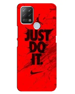 Чехол для TECNO Pova с картинкой «Nike Just Do It»