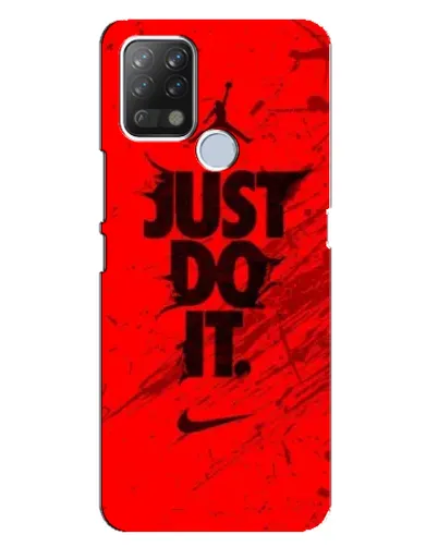 Чехол для TECNO Pova с картинкой «Nike Just Do It»