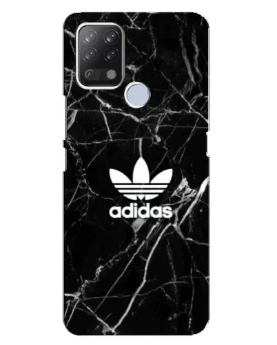 Чохол для TECNO Pova з картинкою «Білий мармур Adidas»