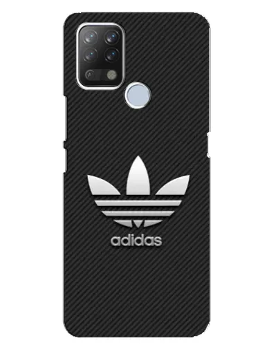 Чохол для TECNO Pova з картинкою «Adidas Карбонова текстура»