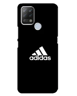 Чохол для TECNO Pova з картинкою «Чорна класика Adidas»