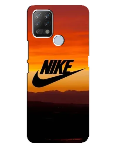 Чехол для TECNO Pova с картинкой «Nike — вечерний горизонт»