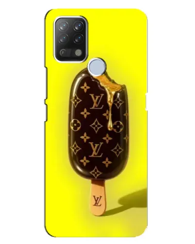 Чехол для TECNO Pova с картинкой «Мороженое от LV»