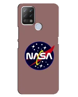 Чехол для TECNO Pova с картинкой «NASA — ретро космос»