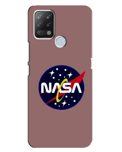 Чехол для TECNO Pova с картинкой «NASA — ретро космос»