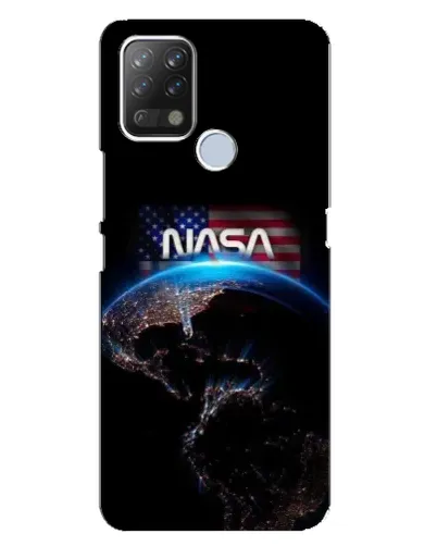 Чехол для TECNO Pova с картинкой «Земля из космоса NASA»