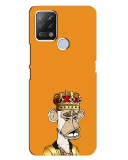 Чохол для TECNO Pova з картинкою «Золота мавпа Bored Ape»