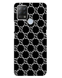 Чохол для TECNO Pova з картинкою «Gucci — сітчастий паттерн»