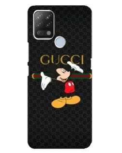 Чохол для TECNO Pova з картинкою «Міккі Маус Gucci»