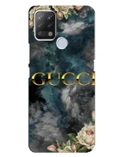 Чохол для TECNO Pova з картинкою «Абстрактні квіти Gucci»
