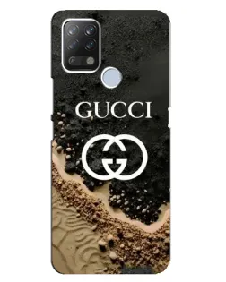 Чохол для TECNO Pova з картинкою «Gucci — піщані дюни»