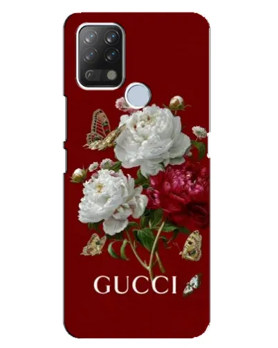 Чехол для TECNO Pova с картинкой «Gucci —  сад»