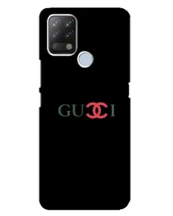 Чохол для TECNO Pova з картинкою «Gucci — червоний градієнт»