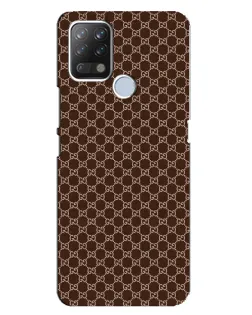 Чохол для TECNO Pova з картинкою «Gucci — шоколадна сітка»