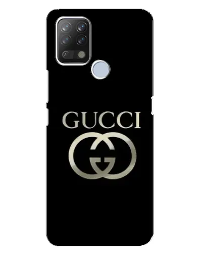 Чохол для TECNO Pova з картинкою «Gucci — золото на чорному» Чохол для TECNO Pova з картинкою «Gucci — золото на чорному»