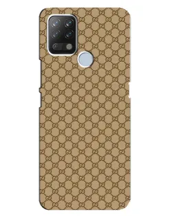 Чохол для TECNO Pova з картинкою «Gucci — класичний беж»