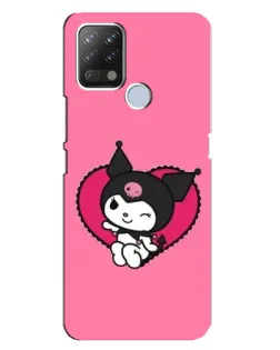 Чохол для TECNO Pova з картинкою «Kuromi — любов у серці»
