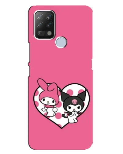Чохол для TECNO Pova з картинкою «Kuromi та My Melody» Чохол для TECNO Pova з картинкою «Kuromi та My Melody»