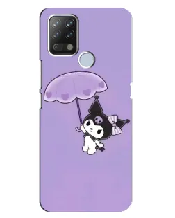 Чохол для TECNO Pova з картинкою «Kuromi з парасолькою»