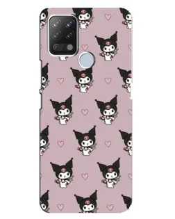 Чохол для TECNO Pova з картинкою «Kuromi — нічний сон»