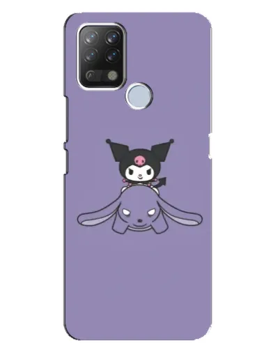 Чохол для TECNO Pova з картинкою «Kuromi на ліловому фоні» Чохол для TECNO Pova з картинкою «Kuromi на ліловому фоні»