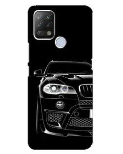 Чохол для TECNO Pova з картинкою «Темний силует BMW»