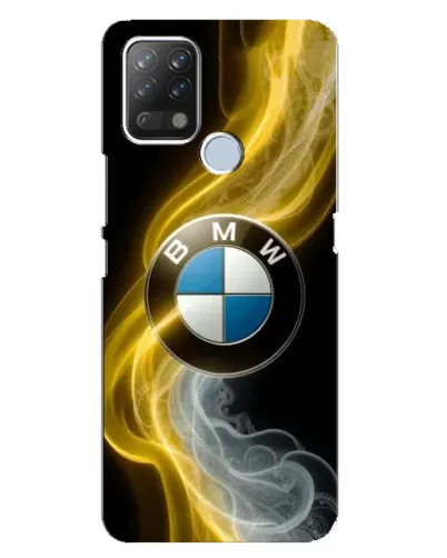 Чохол для TECNO Pova з картинкою «Золотистий дим BMW» Чохол для TECNO Pova з картинкою «Золотистий дим BMW»