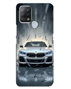 Чохол для TECNO Pova з картинкою «BMW у світлі фар»