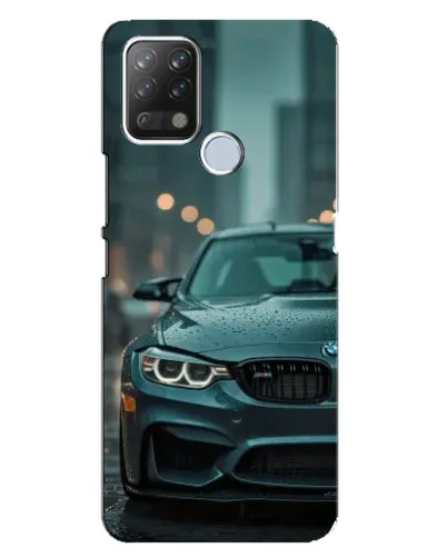 Чохол для TECNO Pova з картинкою «BMW у вогнях міста» Чохол для TECNO Pova з картинкою «BMW у вогнях міста»
