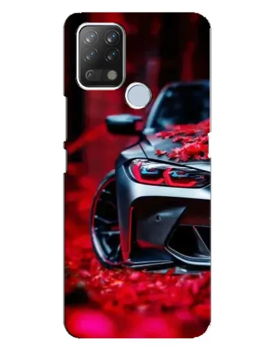 Чохол для TECNO Pova з картинкою «Спортивна BMW та квіти» Чохол для TECNO Pova з картинкою «Спортивна BMW та квіти»