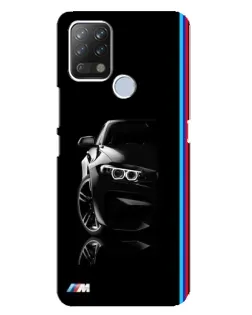 Чохол для TECNO Pova з картинкою «Силует BMW в темряві»
