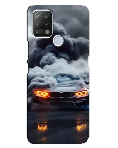 Чохол для TECNO Pova з картинкою «BMW у диму» Чохол для TECNO Pova з картинкою «BMW у диму»