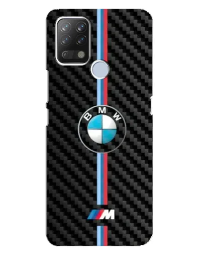 Чохол для TECNO Pova з картинкою «Емблема BMW та карбон» Чохол для TECNO Pova з картинкою «Емблема BMW та карбон»