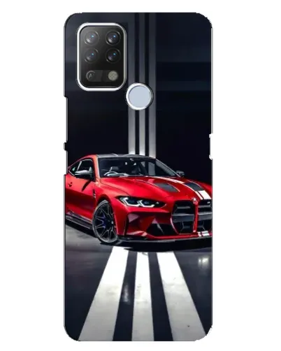 Чохол для TECNO Pova з картинкою «Червона BMW на дорозі» Чохол для TECNO Pova з картинкою «Червона BMW на дорозі»