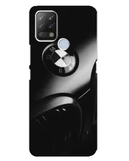 Чохол для TECNO Pova з картинкою «Емблема BMW — макро»