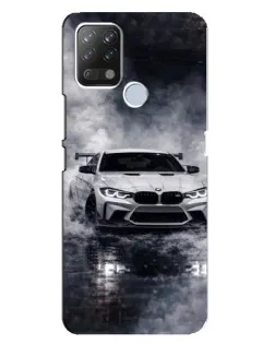 Чохол для TECNO Pova з картинкою «BMW крізь туман»