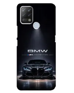 Чохол для TECNO Pova з картинкою «BMW крізь нічне місто»