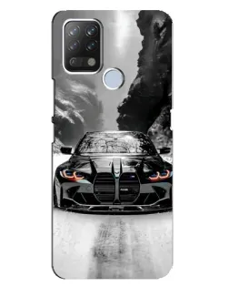 Чохол для TECNO Pova з картинкою «BMW — акварельний дрифт»