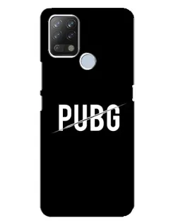 Чохол для TECNO Pova з картинкою «PUBG — білий логотип»