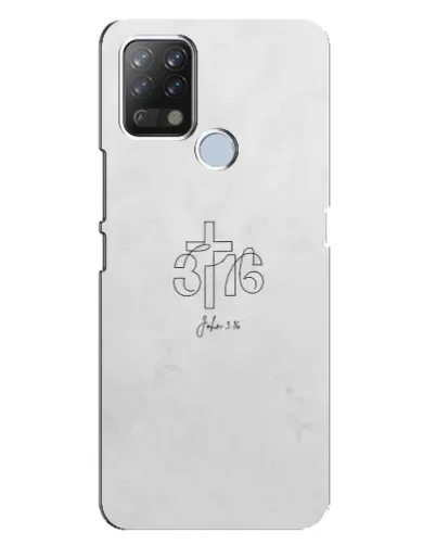 Чохол для TECNO Pova з картинкою «Івана 3:16 Хрест» Чохол для TECNO Pova з картинкою «Івана 3:16 Хрест»